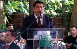 El director paraguayo de la Entidad Binacional Yacyretá (EBY), Luis Benítez.