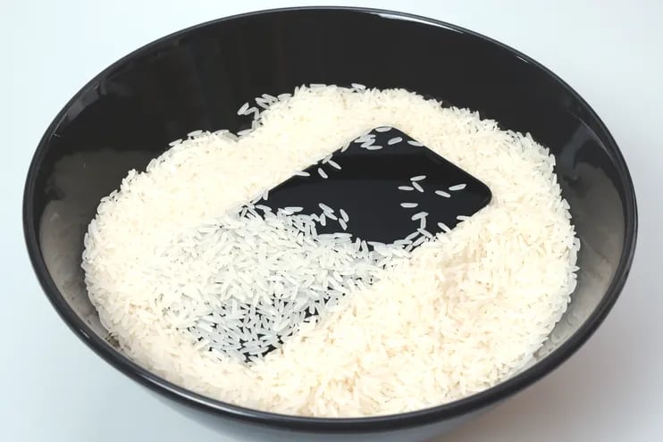 iPhone: ¿sirve el arroz para secar dispositivos mojados?
