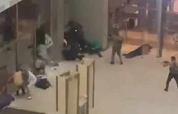 Masacre en un centro comercial de Moscú, Rusia.