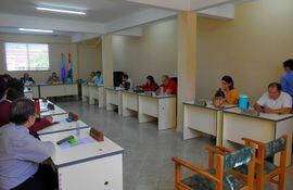 Concejales finamente lograron que se constituya la comisión para intervención en Guairá.