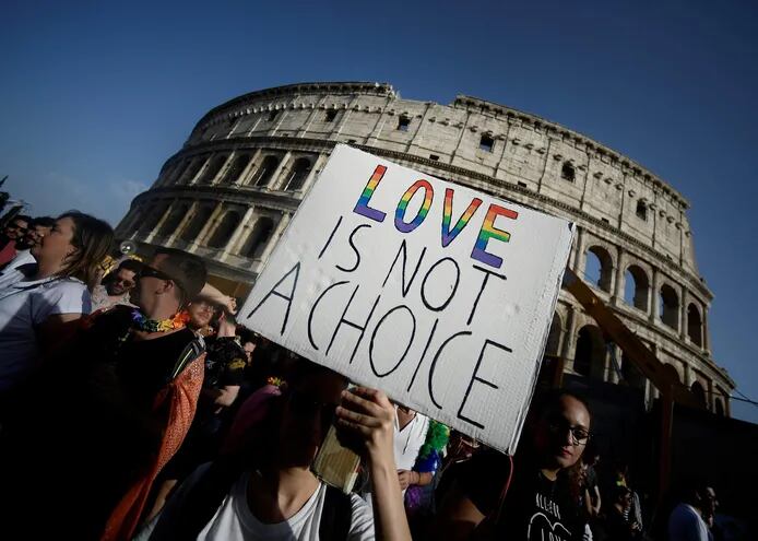 Firme oposición del Vaticano a un proyecto de ley en Italia contra la homofobia. (Filippo MONTEFORTE / AFP)