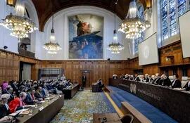 La Corte Internacional de Justicia de La Haya se pronuncia sobre la guerra en Gaza (EFE/EPA/Remko de Waal)