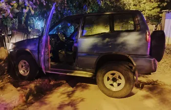camioneta robo persecución Asunción