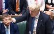 A video grab from footage broadcast by the UK Parliament's Parliamentary Recording Unit (PRU) shows Britain's Prime Minister Boris Johnson gesturing and speaking during his last weekly Prime Minister's Questions (PMQs) session at the House of Commons, in London, on July 20, 2022. - The final two candidates to become UK prime minister will be decided on July 20, 2022, with Foreign Secretary Liz Truss and Penny Mordaunt battling it out to make an expected runoff against frontrunner Rishi Sunak. (Photo by PRU / AFP) / RESTRICTED TO EDITORIAL USE - MANDATORY CREDIT "AFP PHOTO / PRU " - NO MARKETING - NO ADVERTISING CAMPAIGNS - DISTRIBUTED AS A SERVICE TO CLIENTS