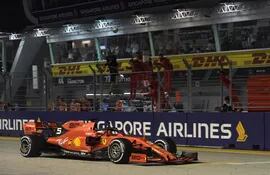 Sebastian Vettel ganó el Gran Premio de Singapur.