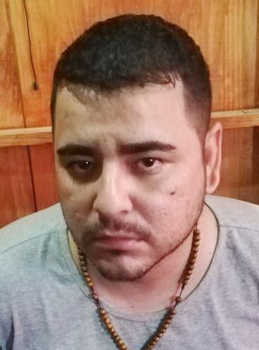 Rody David Almeida Ibarra, arrestado.
