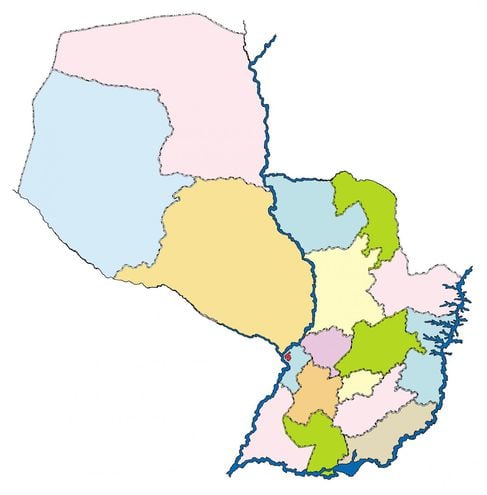Departamentos del Paraguay - Escolar - ABC Color