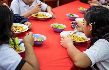 El presupuesto para el almuerzo escolar solo alcanzará para tres meses en la ciudad de San Lorenzo.