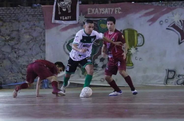 Exa Ysaty goleó 5 a 0 al Deportivo Humaitá y se consolida en la cima de la Serie B de la Premium.