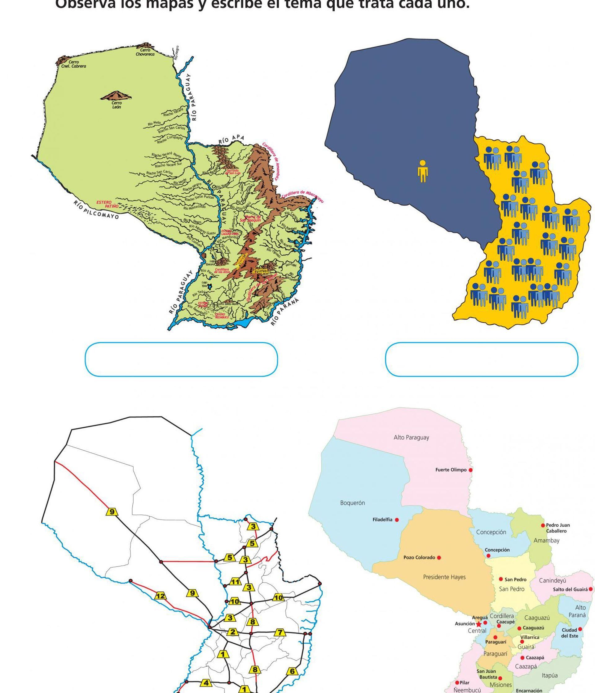Mapas Tematicos Escolar Abc Color