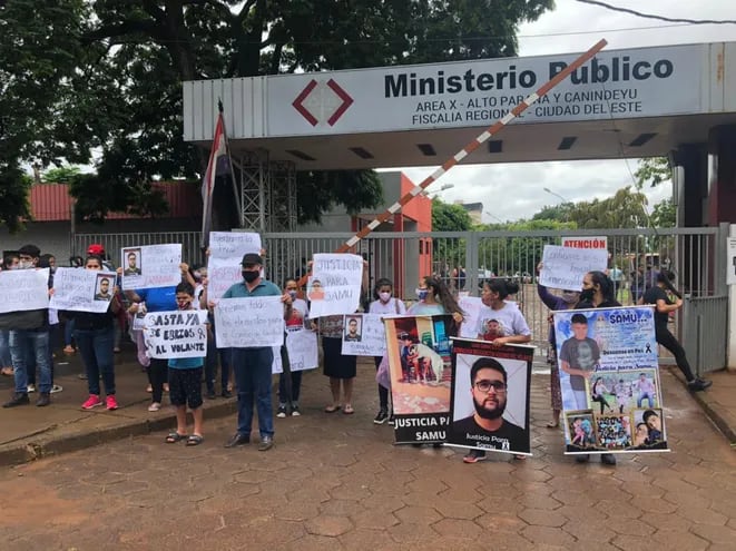 Los familiares de Samuelito, el niño fallecido, realizaron varias manifestaciones para conseguir el cambio de carátula.
