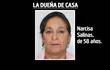 Narcisa Salinas, de 58 años, imputada.