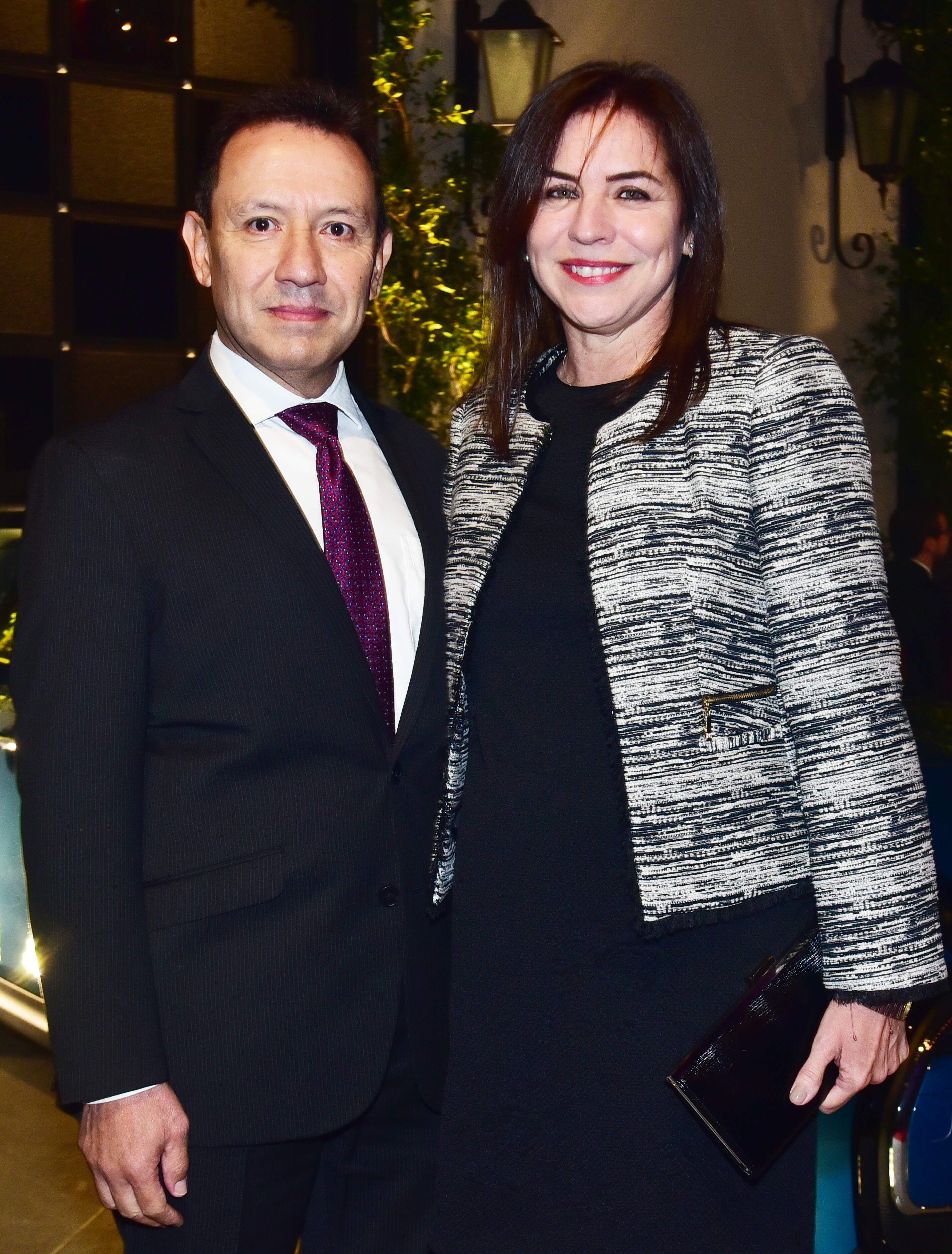 José Pereira y Silvia Franco.