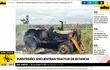 Encuentran tractor robado anoche de estancia en Puentesiño