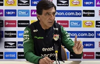 Gustavo Costas, ex entrenador de la selección de Bolivia.