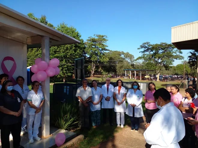 Inauguraron el nuevo Servicio de Mastología del Hospital Nacional.