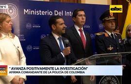 Crimen de Pecci: “Avanza positivamente la investigación”, indican autoridades colombianas