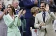 La princesa de Gales, Kate Middleton y el suizo Roger Federer se reencontraron en Wimbledon.