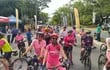 Dia mujer bicicleta cáncer mama Asunción
