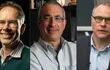 Los tres galardonados con el premio Nobel de Economía:  Guido W. Imbens,  Joshua Angrist y David Card.