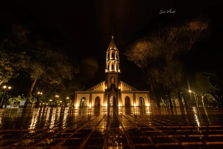 Una imagen espectacular de la Iglesia San Pablo, capturada por la conocida fotógrafa Sonia Maciel