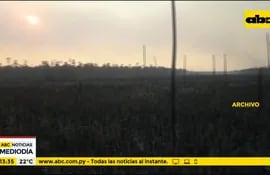 Pdte. Hayes, Alto Paraguay y Ñeembucú, las zonas con más incendios forestales