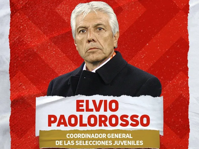 El anuncio de la selección paraguaya sobre la contratación de Elvio Paolorosso.