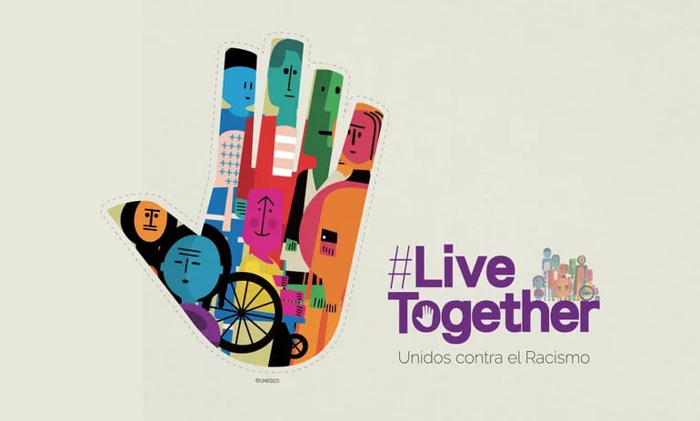 Campaña Live Together “Unidos contra el racismo”.