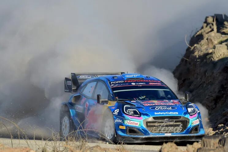 Ott Tänak (Ford Puma Rally1) buscará llevarse el triunfo en el retorno del WRC a Sudamérica. AFP