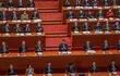 Sesión del Parlamento chino que promueve una reforma electoral en Hong Kong.