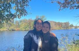 Las paraguayas Nicole Martínez y Alejandra Alonso compitieron el fin de semana por sus universidades en Estados Unidos.