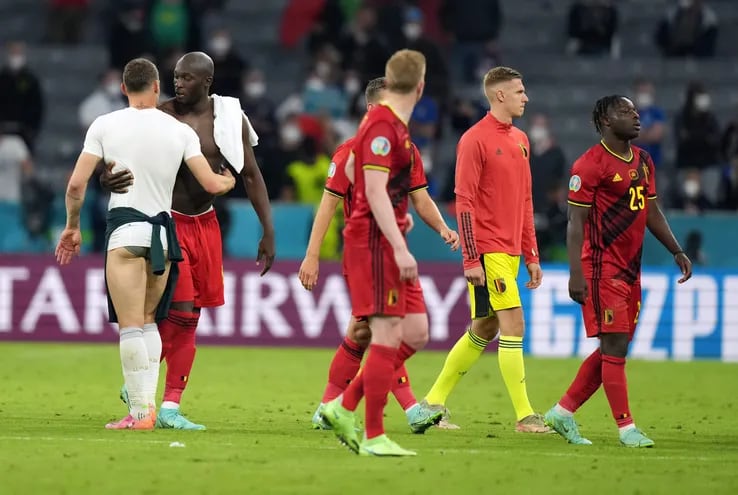 Bélgica quedó fuera de la Eurocopa ante Italia.