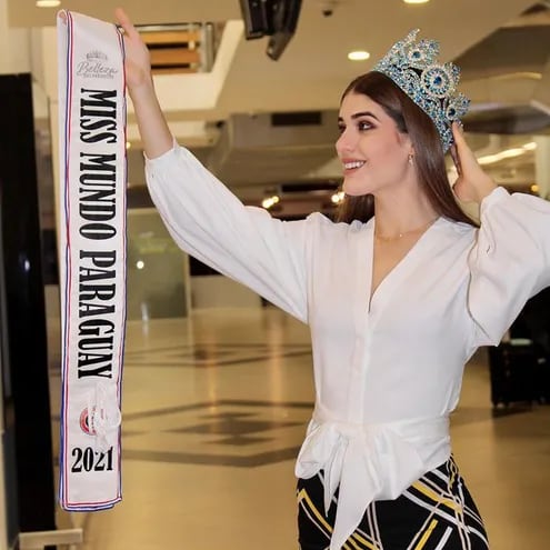 Nuestra compatriota Bethania Borba mañana puede convertirse en la dueña de la corona de Miss Mundo 2021. (Instagram/Bethania Borba)