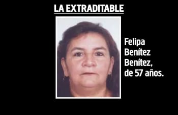 Felipa Benítez Benítez, paraguaya detenida en Brasil.