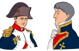 Napoleón y el Rey Fernando VII.