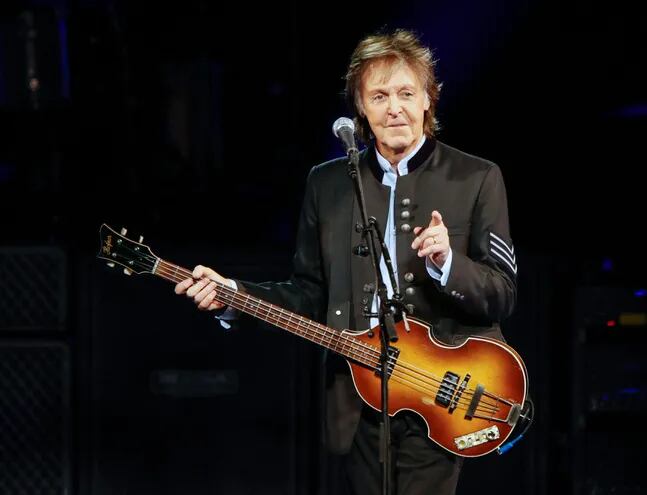El ex Beatle,  Paul McCartney.