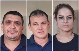 Los guardias Eusebio Cáceres Benítez y Miguel Ángel Paniagua Mello y la brasileña Karla Andressa Guimaraes están procesados por supuestamente facilitar la fuga del presunto narco Lindomar Reges Furtado.