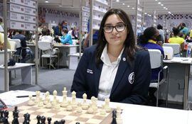 Renata Valentina Mayeregger González (14 años) suma experiencia  en su primera olimpiada.
