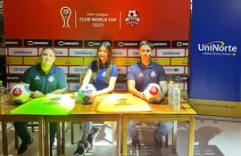 Autoridades del Inter League Paraguay 2023, que arranca hoy en Arrayanes.