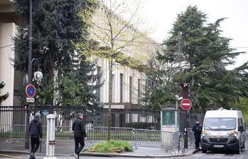 Embajada de la Federación Rusa en París.  (EFE)