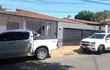 Allanamiento en el barrio Villa Morra de Asunción