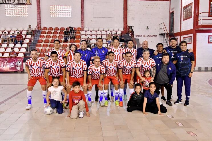 Selección paraguaya que participará en el XIII Campeonato Mundial de Selecciones, en México.