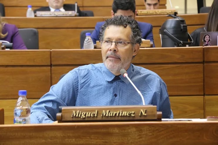 Miguel Martínez (Ex Cruzada Nacional), diputado.