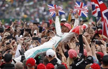 Lewis Hamilton conquistó el Gran Premio de Gran Bretaña de Fórmula Uno.