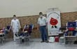 Unas 159 personas se acercaron a  donar sangre, en medio de la pandemia, informaron.