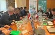 Reunión del Consejo Agropecuario del Sur, en Colonia, Uruguay, el 16 de marzo de 2023. Participaron por Paraguay el ministro Santiago Bertoni y el titular de Senacsa, José Carlos Martin; por el ONSA, el Hugo Idoyaga.