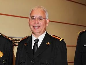 Rafael Valdez, titular del Cuerpo de Bomberos Voluntarios del Paraguay (CBVP)
