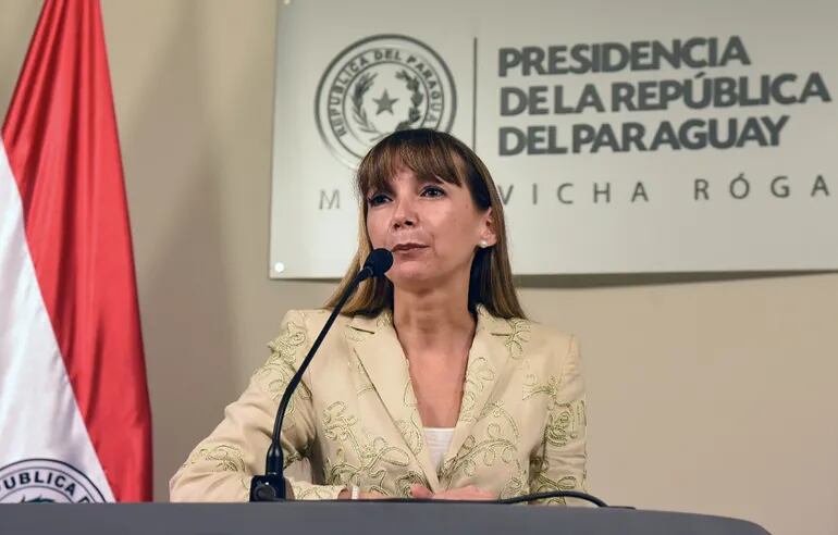Carla Bacigalupo, ministra de Trabajo.