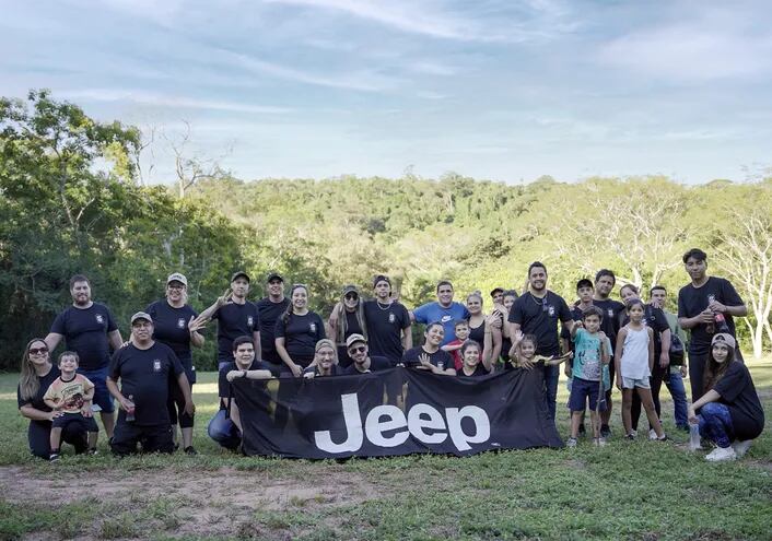 Una nueva aventura vivieron los integrantes del club Jeep Paraguay, esta vez en Ybycuí.