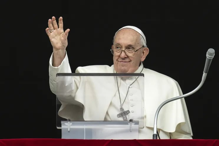 El Papa Francisco recibirá al presidente Santiago Peña el próximo lunes. EFE/MASSIMO PERCOSSI